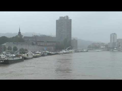 Liege's residents told to evacuate as city threatened by flooding