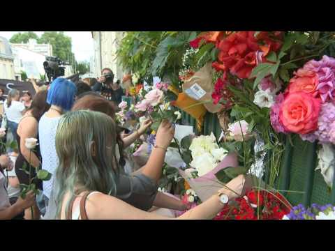 People pay tribute to woman killed by ex-husband in south west France