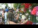 People pay tribute to woman killed by ex-husband in south west France