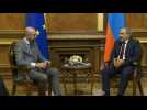 European Council President Charles Michel visits Armenia