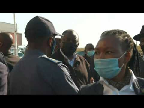 South African President Ramaphosa visits looted areas near Durban