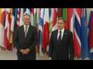 OECD Secretary-General greets US Secretary of State Antony Blinken in Paris