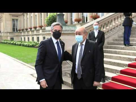 Jean-Yves Le Drian meets US counterpart Antony Blinken