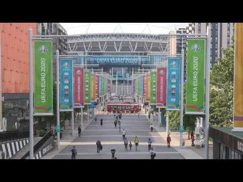 Wembley Stadium ready to host 65,000 for Euro 2020 final