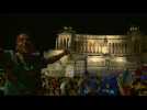 Euro 2020: Euphoria in streets of Rome after Italy victory