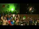 Euro 2020: Fans celebrate on the streets of Rome following Italy's win