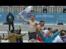 Euro 2020: Fans in London go wild as England beat Germany to reach quarter-finals