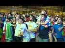 Euro 2020: Fans in Rome celebrate Italy's win over Spain