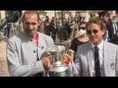 Euro 2020: Victorious Italy arrive to meet with president