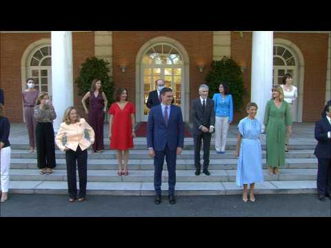 Spain's government holds first cabinet meeting in Madrid after reshuffle