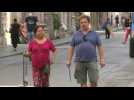 Italians walk mask-free in Rome as Italy becomes 'low-risk' coronavirus zone