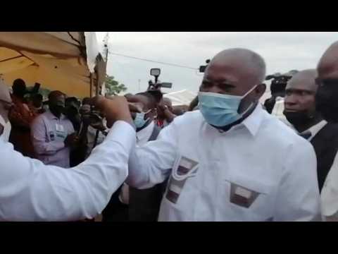 Ivory Coast's ex-president Gbagbo returns to home village