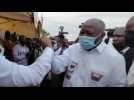 Ivory Coast's ex-president Gbagbo returns to home village
