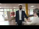 France's far-right National Rally (RN) vice-president votes in Saint-Denis