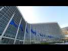 Flags at the European Commission at half mast to honour flood victims