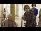 Amid record heatwave, French health minister visits nursing home in Poitiers