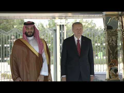 Turkey's Erdogan welcomes Saudi Crown Prince Mohammed bin Salman in Ankara