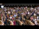 MEPs give standing ovation after voting for candidate status of Ukraine, Moldova and Georgia