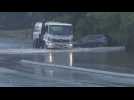 Flooded streets in Sydney suburb