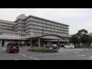 Images of hospital where former Japan PM Shinzo Abe died after shooting