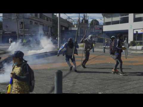 Ecuador police disperse demonstrators as Indigenous-led protests continue
