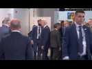 US President Joe Biden arrives at Madrid NATO summit