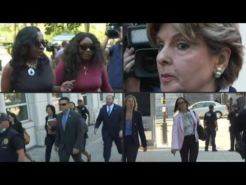 Arrivals ahead of musician R. Kelly's sentencing for sex crimes