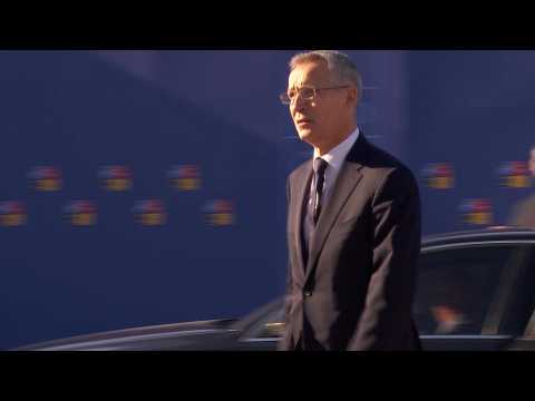 Leaders arrive at NATO summit in Madrid for the last day