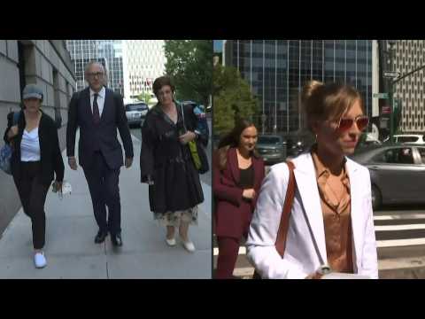 Relatives, victim and lawyers arrive at Ghislaine Maxwell sentencing for sex crimes
