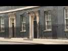 Scene outside Downing Street as Boris Johnson to make statement to the country