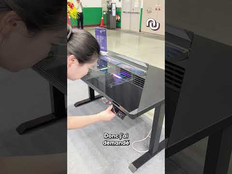 Un PC intégré à un BUREAU ?! #shorts