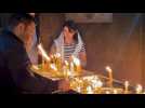 Congregants at Yerevan church pray for Nagorno-Karabakh at special service