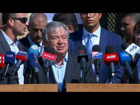 Rafah aid trucks are 'lifeline', says UN chief