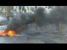 Clashes erupt between Palestinians and Israeli forces in Ramallah