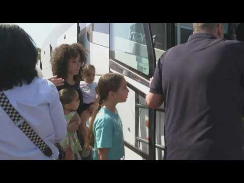 Residents evacuate from town near Israel-Gaza border