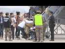 Peruvians evacuated from Israel arrive in Lima with President Dina Boluarte