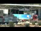 First trucks carrying humanitarian aid start entering Gaza from Egypt
