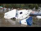 Storm Ciaran leaves trail of destruction in southern Corsica