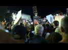 Families of Hamas hostages rally outside Defence Ministry HQ