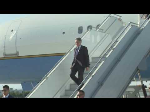 Blinken meets with Cyprus President during brief stop at Larnaca airport