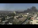 Heavy smoke, gunfire at scene of deadly Israeli raid on Jenin