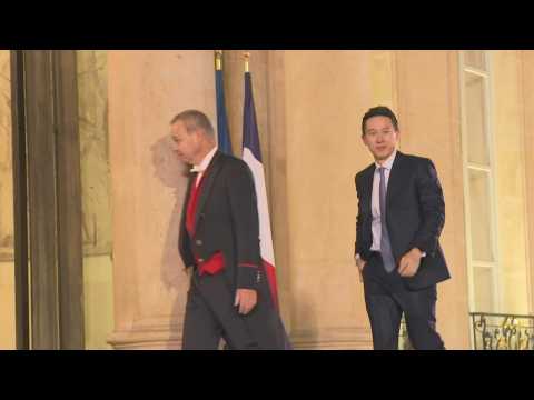 France: TikTok CEO Shou Zi Chew arrives at the Elysee Palace