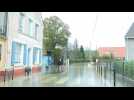 Storms in the North of France: Hesdigneul-les-Boulogne under water