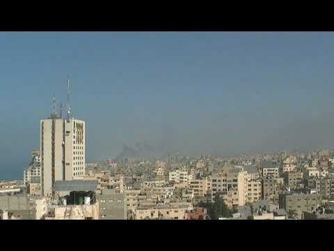Explosions, smoke over Gaza City as Israel-Hamas war rages