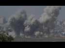 Israeli strikes continue on northern Gaza Strip