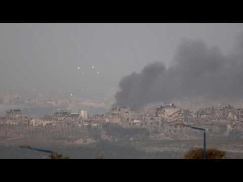 Israeli strikes continue in Gaza, one month after Hamas attack