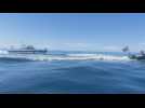 Chinese boats in high-seas chase Philippine boat with media