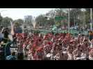 Mexicans mark Day of the Dead with a traditional parade in the capital
