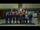 G7 foreign ministers pose for family photo