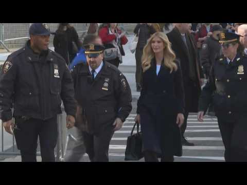 Ivanka Trump arrives at New York court to testify in civil fraud trial